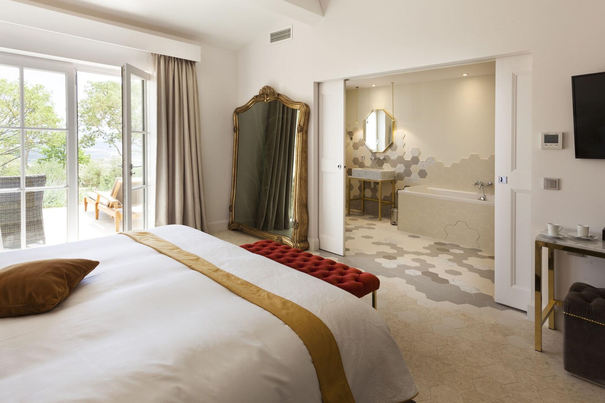 Mas Des Herbes Blanches Hotel & Spa - Relais & Chateaux Joucas Exteriör bild