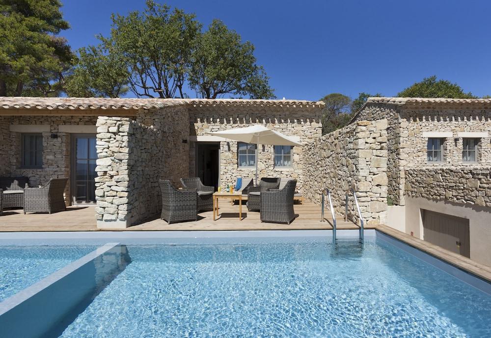 Mas Des Herbes Blanches Hotel & Spa - Relais & Chateaux Joucas Exteriör bild